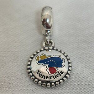 Pandora Venezuela Exclusive Charm Pendant, S925 Silver Jewelry